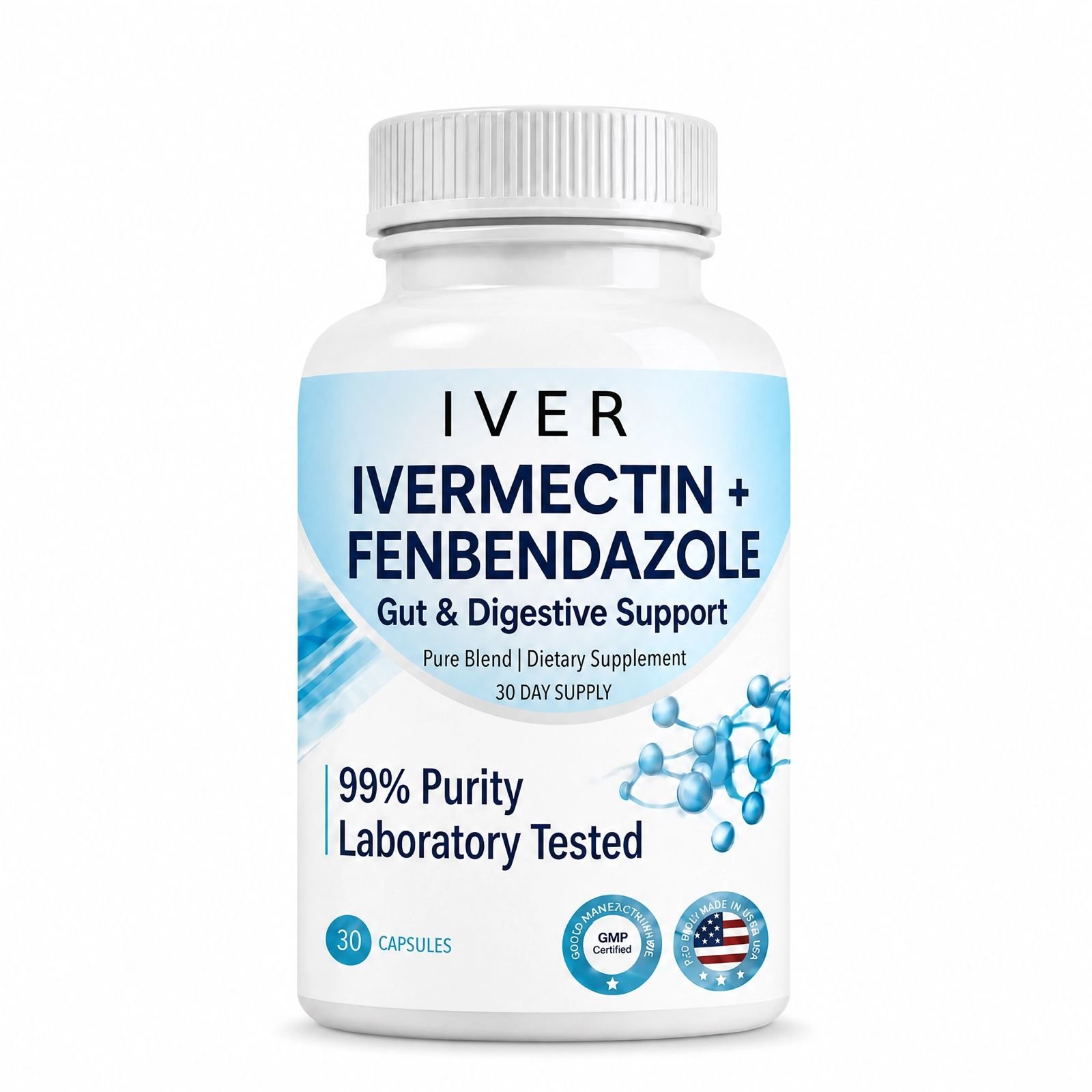 Ivermectin + Fenbendazole bottle