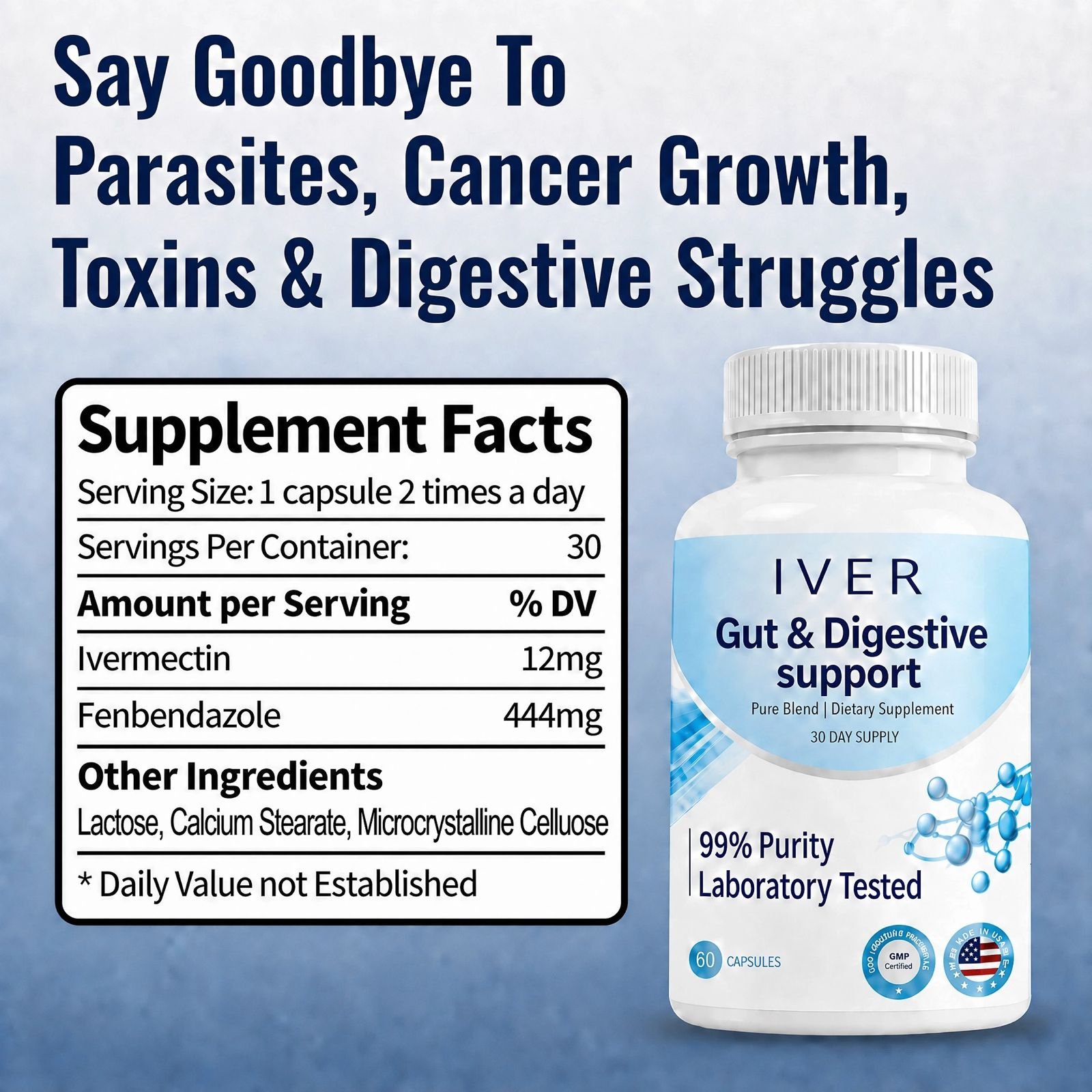 IVER Supplement Facts